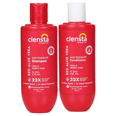 Buy RED ALOE VERA ANTI-DANDRUFF SHAMPOO (250 ML) + RED ALOE VERA ANTI ...