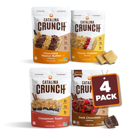 Amazon.com: Catalina Crunch Protein Cereal Variety Pack (4 Flavors ...