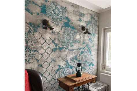 NovaColor Calcecruda Roman Mandala wall texture By ColourDrive