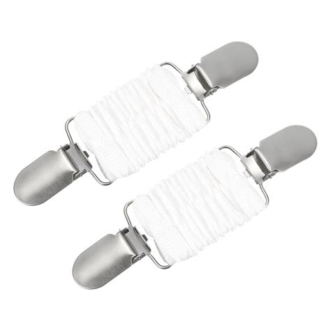 2 Pack Dress Cinch Clips, Tightener Dress Back Cinch Clip（White ...