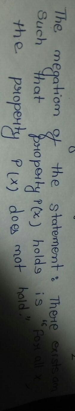 what is negation of a statement? - Brainly.in