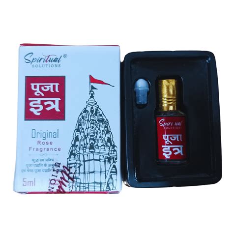 Original Puja Itar Rose Fragrance Premium Pooja Itra for Home and Mand ...