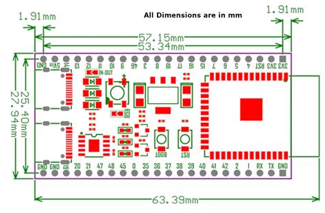 Probots ESP32-S3-Wroom-1 N16R8 Development Board Wireless Module WiFi ...