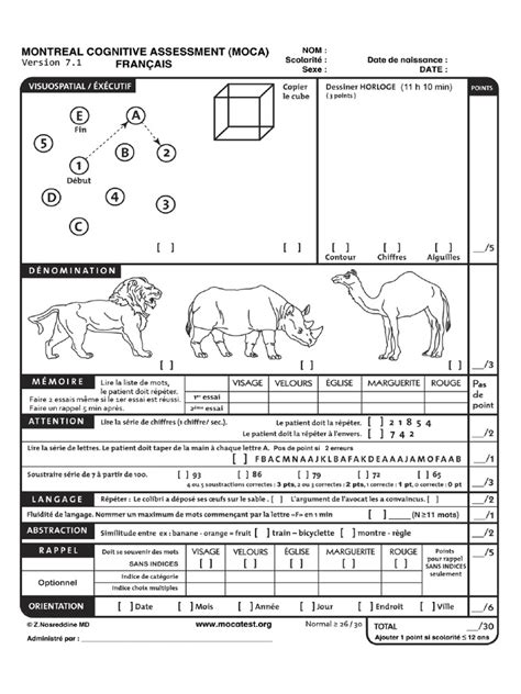 Moca Test Explained 的图像结果