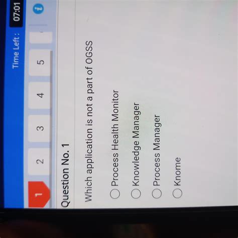 Which application is not a part of OGSS - Brainly.in