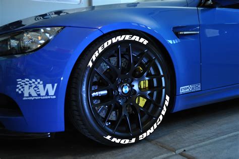 Tred Wear Letters - Raised White Letter Tires in minutes- CUSTOM TIRES