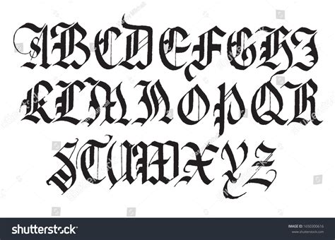 Black Letter Calligraphy