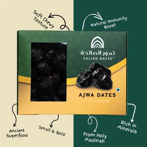 Ajwa Dates from Madinah | Sunnah Superfood for Health – Saliah Foods