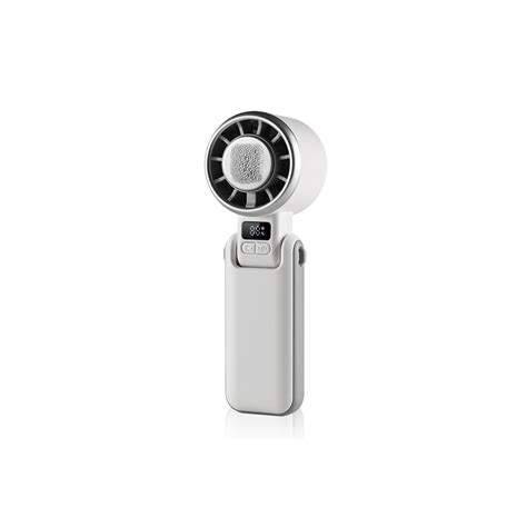 Ventilador de mano recargable Ice Pro Blanco 5 Vel.