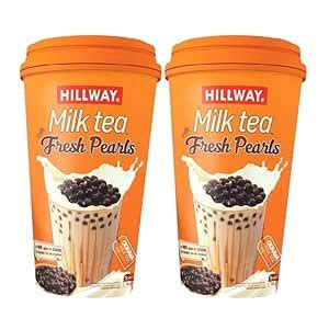 Hillway | DIY Bubble Tea Kit | Tea Mix Sachet - 40G and Pearl Sachet ...