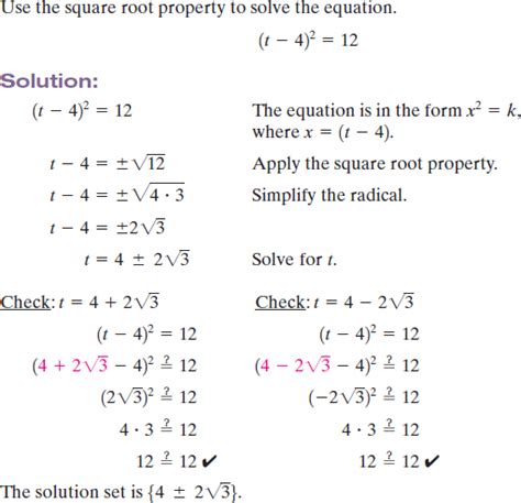 Image result for Square Root Equation Examples