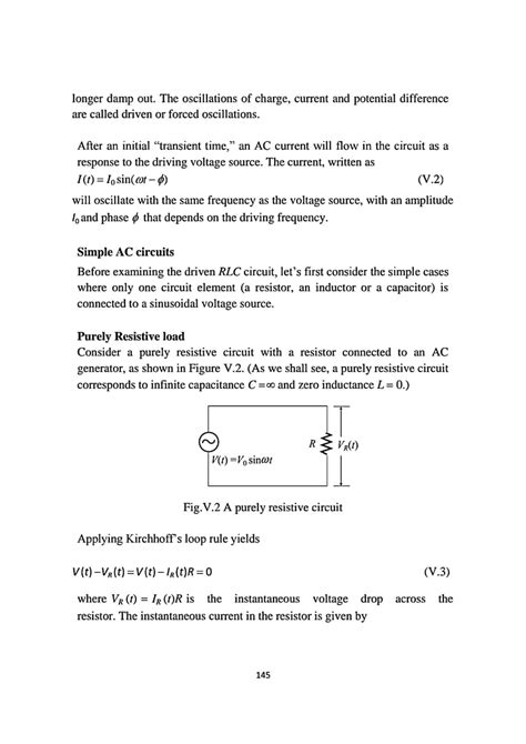 SOLUTION: Alternating current circuits - Studypool