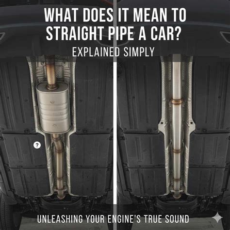 What Does It Mean to Straight Pipe a Car? Explained Simply – The Daily ...