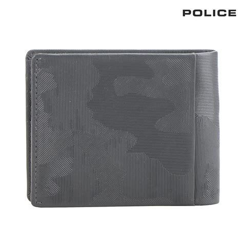 Police Gift Set Of Wallet+ Credit Card Case – swag Workstore