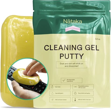 Car Cleaning Gel Putty, Reusable & Universal Cleaning Putty, Laptop ...
