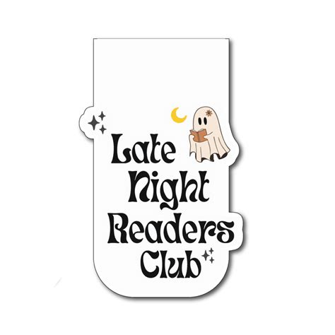 Late night readers club - Cute Fridge Magnet – OneOclock.in
