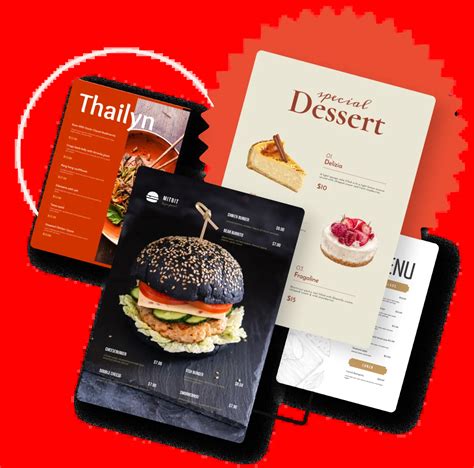 Create Menu 的图像结果