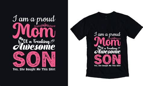 mothers day t-shirt design template 12986119 Vector Art at Vecteezy