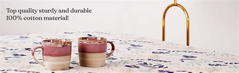 Buy haus & kinder Printed Table Cloth 6 feet Long for Large Dining ...