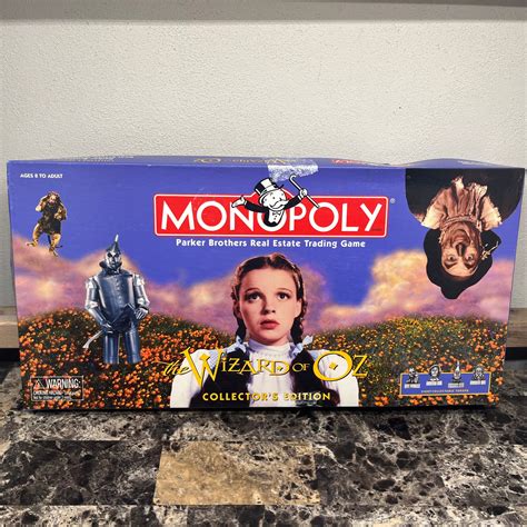 Monopoly The Wizard Of Oz Collector's Edition W/ 8 | Ubuy India