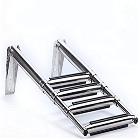 Buy spareflying 2/3/4-step Slide Boat Boarding Ladder, Under ...