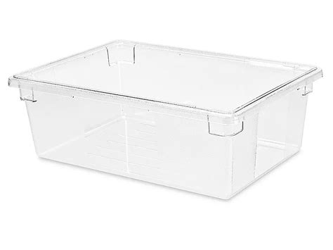 Rubbermaid® Food Storage Boxes - 26 x 18 x 9", Clear S-21501 - ULINE