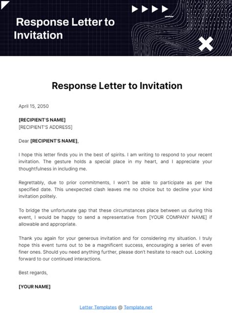 Sample Of Invitation Letter To Visit Usa