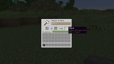 How To Make A Name Tag In Minecraft