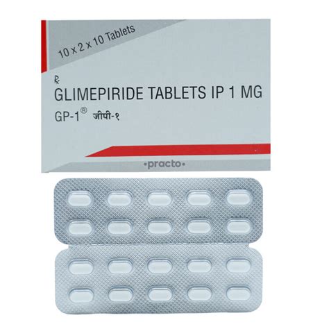 Gp 1 MG Tablet - Uses, Dosage, Side Effects, Price, Composition | Practo