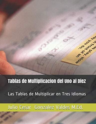 Buy Tablas de Multiplicacion del Uno al Diez: Las Tablas de Multiplicar ...