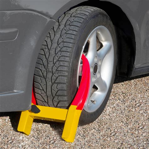 HP Car Accessories Anti-Theft Car Parking Claw 325mm Tire Width ...