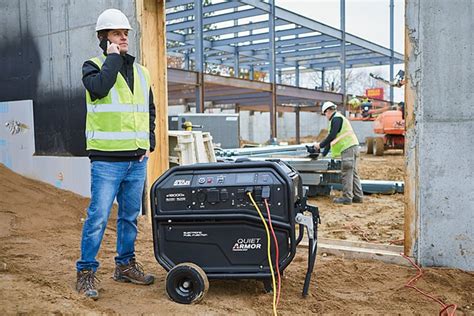 NorthStar Quiet Armor Commercial-Grade Portable EFI Generator with ...