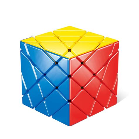SUN-WAY 4x4 Axis Magic Cube 4x4 Stickerless Speed Cube Puzzle Toy for ...