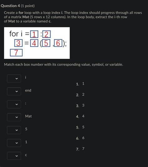 Image result for Creating Matrix for Loop MATLAB