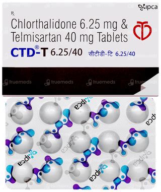 Ctd T 6.25/40 Tablet 15: Uses, Side Effects, Price & Substitutes