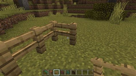 How to Make Fences in Minecraft Java 的图像结果