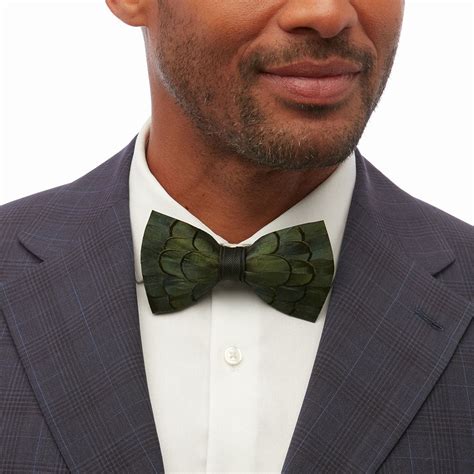Pheasant Feather Bow Tie | Charleston Bow Tie | Brackish Brand