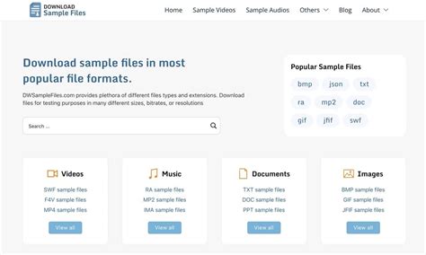 Image result for File Examples Download