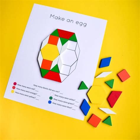 Image result for Spring Pattern Block Templates