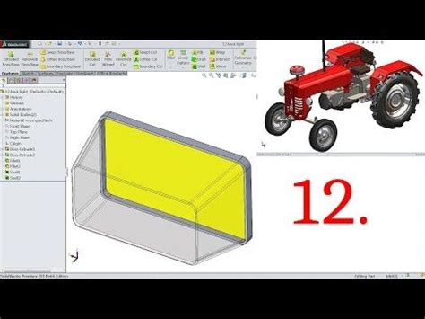 Solidworks Tutorial Tractor 14 的图像结果