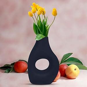 Buy Advance Home DCOR Minimalist Dee Flower Ceramic Vase | Flower Vase ...