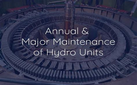 Hydro Power Plants Maintenance and Repair Services in India |turbine ...