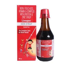 Livogen Kids Syrup | Uses, Side Effects, Price | Apollo Pharmacy