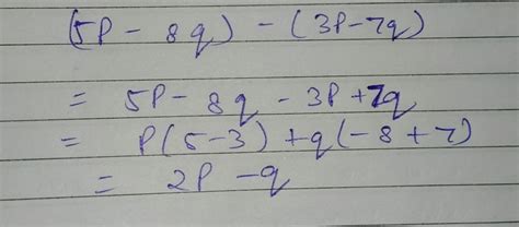 Find (5p-7q)² by using the identities. - Brainly.in