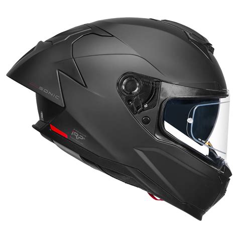 Korda Sonic GP Solid Matt Black Helmet | IRP+ Shell Construction ...