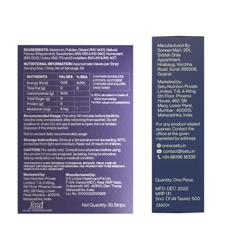 Buy MELATONIN 5MG & COOLING EYE MASK | COMBO PACK Online & Get Upto 60% ...