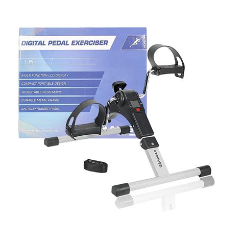 Strauss Digital Pedal Exercise Machine | Mini Fitness Cycle For Home ...