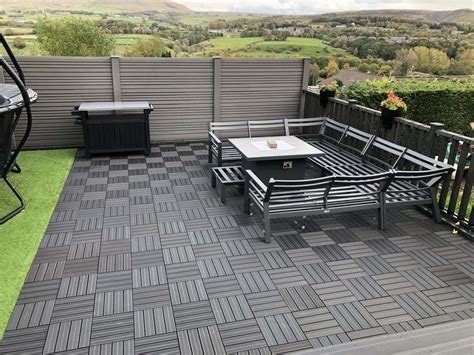 Decking Tiles | Largest Range In UK | Composite Deck Tiles