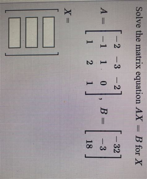 Image result for Matrix Equation Example