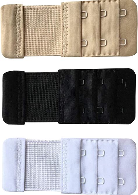 Buy Kofati 3 Pieces Women's Soft Comfortable Elastic Bra Extenders Bra ...